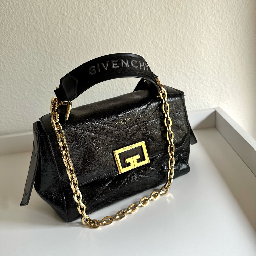 SOLD Givenchy ID bag small gold hardware